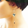 Boucles d'oreilles cœur pendant- drop of love – Image 3