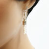 Boucles d'oreilles tube verre soufflé - Diamond – Image 6