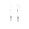 Boucles d'oreilles tube verre soufflé - Diamond – Image 2