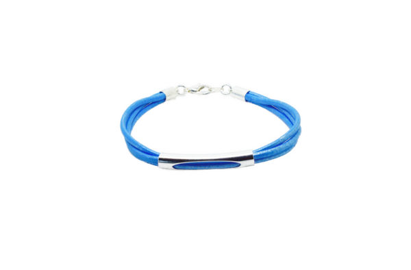 Bracelet mixte cordon cuir couleur- Samba – Image 6