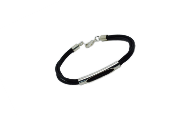 Bracelet mixte cordon cuir couleur- Samba – Image 2