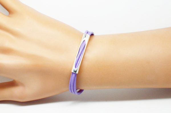 Bracelet femme cuir de couleur- Samba – Image 11