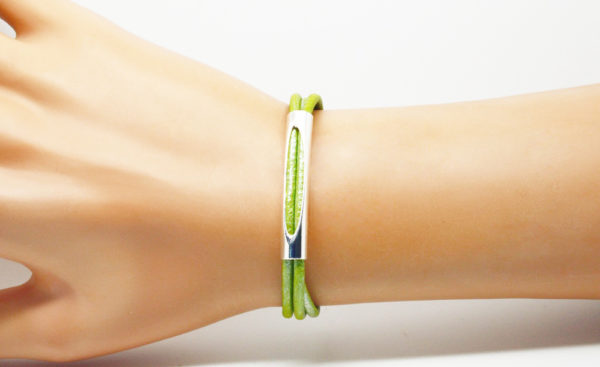 Bracelet mixte cordon cuir couleur- Samba – Image 13