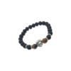 Bracelet homme perle onyx matte -wild – Image 2