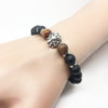 Bracelet homme perle onyx matte -wild – Image 4