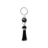 Porte-clés argenté pompon daim- PC001 – Image 7