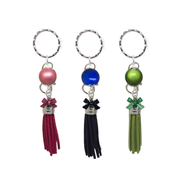 Porte clés pompon de couleur- PC001 – Image 5