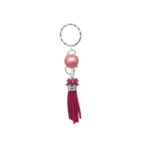 Porte clés pompon de couleur- PC001 – Image 3