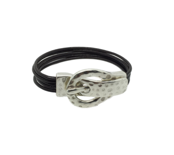 Bracelet cuir boucle ceinture