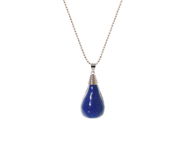 Pendentif goutte verre soufflé - Atome – Image 13