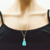 Pendentif goutte verre soufflé - Atome – Image 10