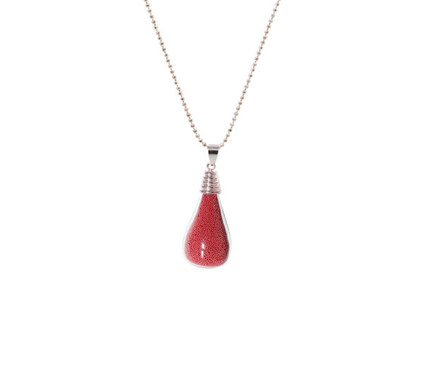Pendentif goutte verre soufflé - Atome – Image 13