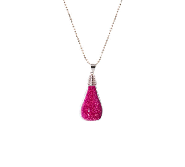 Pendentif goutte verre soufflé - Atome – Image 11