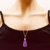 Pendentif goutte verre soufflé - Atome – Image 4