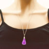 Pendentif goutte verre soufflé - Atome – Image 16