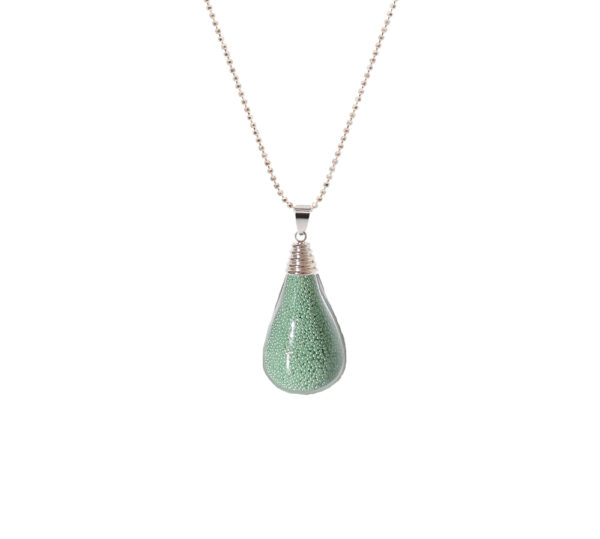Pendentif goutte verre soufflé - Atome – Image 7