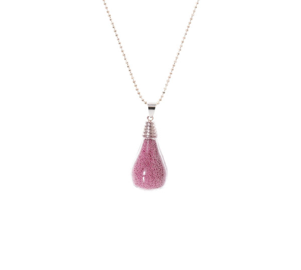 Pendentif goutte verre soufflé - Atome – Image 9