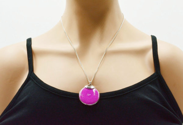 Chaîne pendentif palet plat - Palett Atome – Image 2