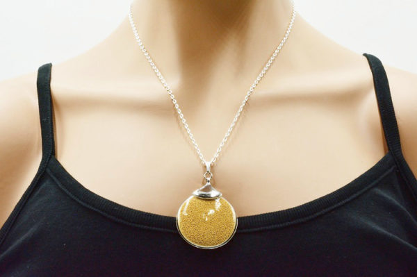 Chaîne pendentif palet plat - Palett Atome – Image 5