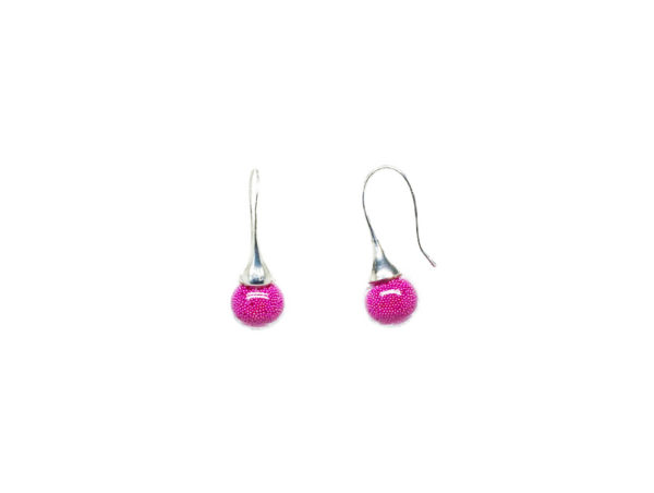 Crochets d'oreilles bulle verre -Dropatome – Image 2