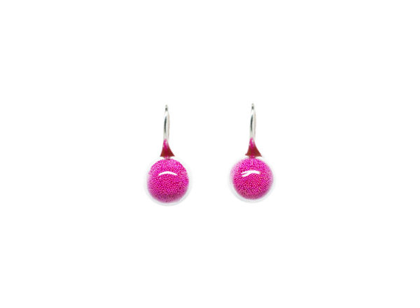 Crochets d'oreilles globe en verre - Ballatome – Image 6