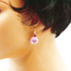 Crochets d'oreilles globe en verre - Ballatome – Image 9