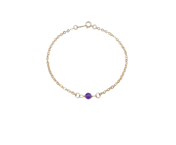 Bracelet chaine perle semi-précieuse - Lola – Image 3