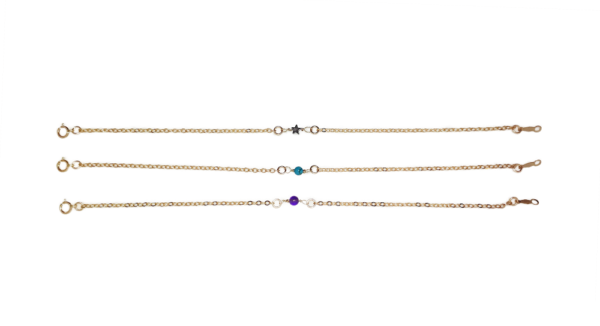 Bracelet chaine perle semi-précieuse - Lola – Image 7