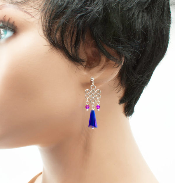 Boucles d'oreilles pendantes gouttes - Mey-line – Image 7