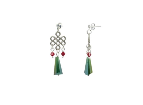 Boucles d'oreilles pendantes gouttes - Mey-line – Image 2