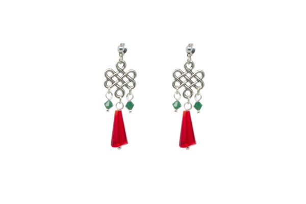 Boucles d'oreilles pendantes gouttes - Mey-line – Image 4