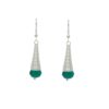 Boucles d'oreilles spirale argentée - Padaung argentée – Image 8