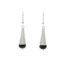 Boucles d'oreilles spirale argentée - Padaung argentée – Image 6