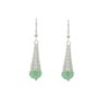 Boucles d'oreilles spirale argentée - Padaung argentée – Image 4
