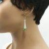 Boucles d'oreilles spirale argentée - Padaung argentée – Image 5