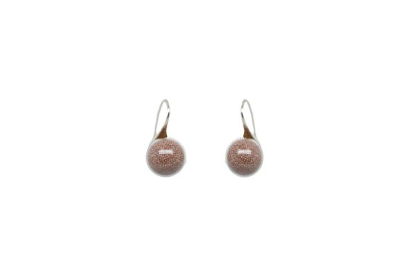 Crochets d'oreilles globe en verre - Ballatome – Image 6