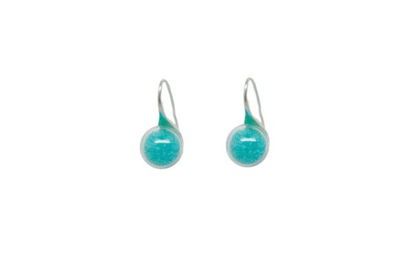 Boucles d'oreilles bulle de verre