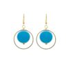 BOUCLES D’OREILLES PENDANTES CRÉOLES