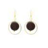 boucles d'oreilles pendantes créoles
