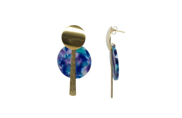 Boucles d'oreilles clous tendances - June – Image 2