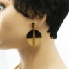 Boucles d'oreilles puces gouttes or- Jollyha – Image 3