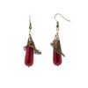 Boucles d'oreilles style antique florale - Flor – Image 2