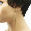 boucles d'oreilles goldfilled perles
