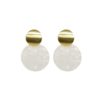 Boucles d'oreilles disque acétate - Silkmoon – Image 4