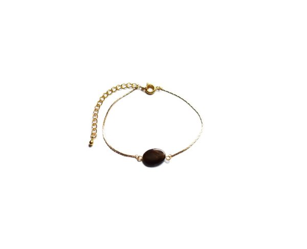 Bracelet doré nacre et abalone - Noély nacre et abalone – Image 7