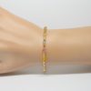 Bracelet doré perle Swarovski - Bamboo – Image 8