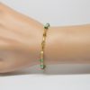 Bracelet doré perle Swarovski - Bamboo – Image 12