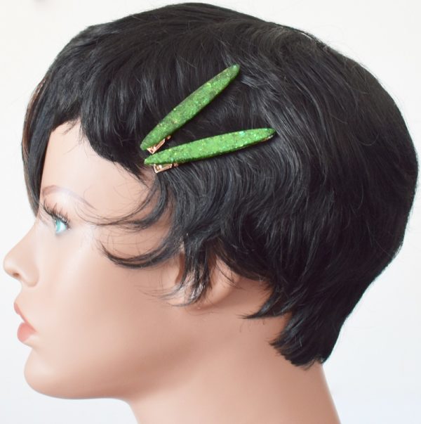 Barrette résine fête de noël- Christmas – Image 3