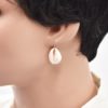 boucles d'oreilles coquillage Cauri - Kory – Image 3